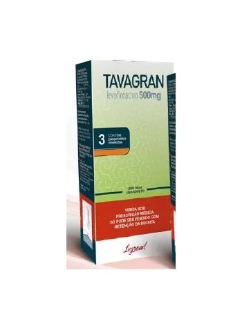 TAVAGRAN 500MG 3 COMP (LEVOFLOXACINO)60*