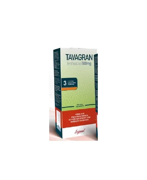 TAVAGRAN 500MG 3 COMP (LEVOFLOXACINO)60*