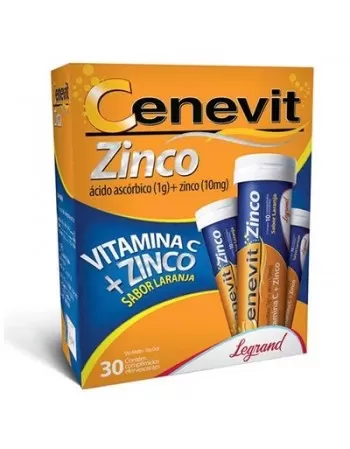 CENEVIT ZINCO 1G C/30 COMP EFERV(40)