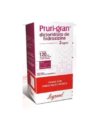 PRURI-GRAN 2MG 120ML(HIDROXIZINA)(60)