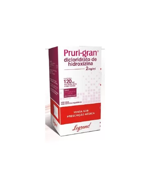PRURI-GRAN 2MG 120ML(HIDROXIZINA)(60)