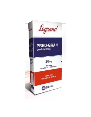 PRED-GRAN 20MG C/10 COMP(PREDNISOLONA)48