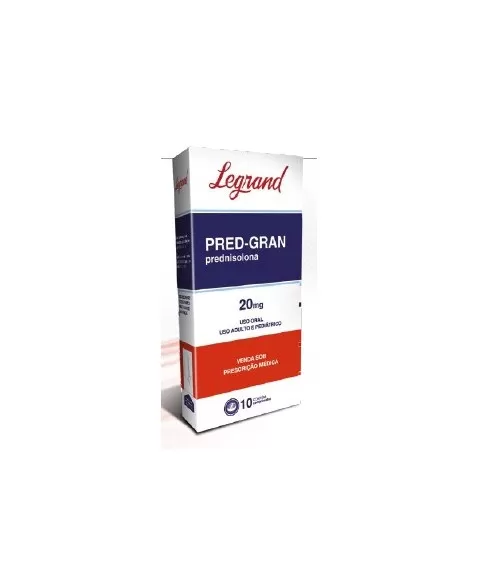 PRED-GRAN 20MG C/10 COMP(PREDNISOLONA)48