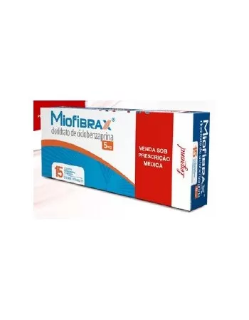 MIOFIBRAX 5MG 15 COMP(CICLOBENZAPRINA)60