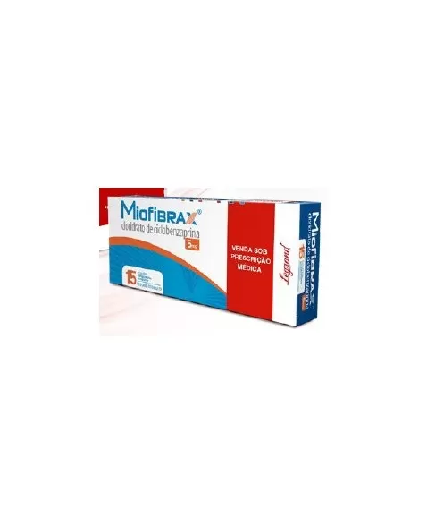 MIOFIBRAX 5MG 15 COMP(CICLOBENZAPRINA)60