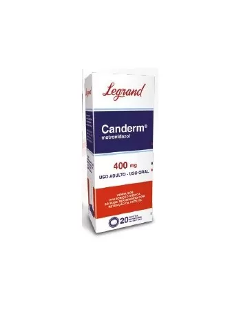 CANDERM 400MG C/20 COMP(METRONIDAZOL)60*