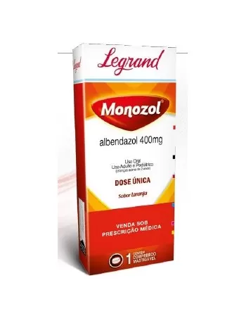 MONOZOL 400MG C/1 COMP (ALBENDAZOL)60