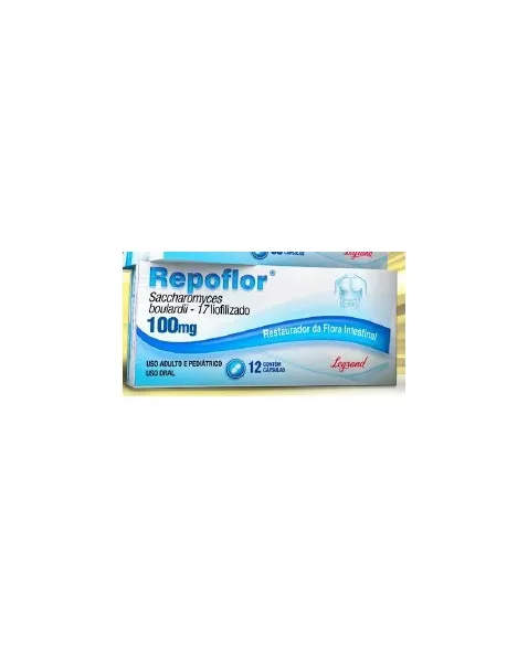 REPOFLOR 100MG C/12 (SACHAROMYCES 17)100