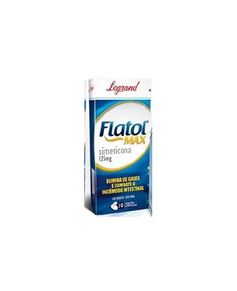 FLATOL MAX 125MG 10 COMP (DIMETICONA)60