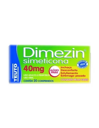 DIMEZIN(DIMETICONA) 40MG C/20 COMP(100)