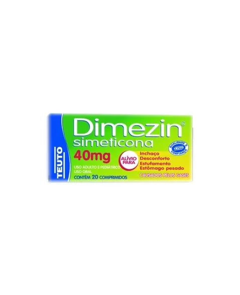 DIMEZIN(DIMETICONA) 40MG C/20 COMP(100)