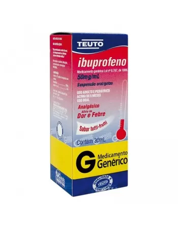 IBUPROFENO 50MG/ML SUSP ORAL 30ML(100)