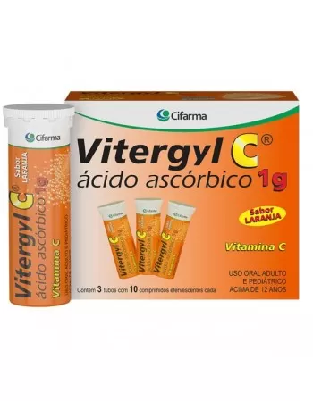 VITERGYL C 1G X 30 COM EFEV (3 TB)