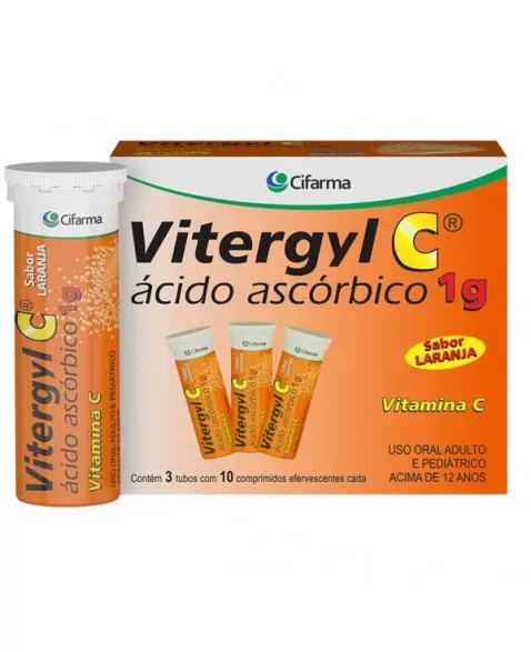 VITERGYL C 1G X 30 COM EFEV (3 TB)