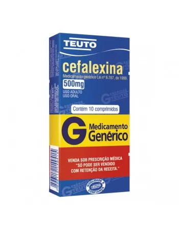 CEFALEXINA 500MG C/ 10 COMP