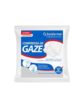COMPRESSA DE GAZE 11F EST 40X5 (24)