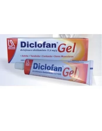 DICLOFAN GEL 60 G(DICLOFENACO DIETILAMÔN