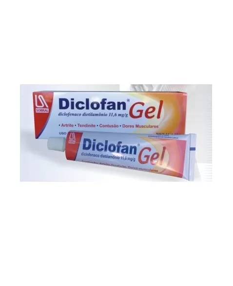 DICLOFAN GEL 60 G(DICLOFENACO DIETILAMÔN