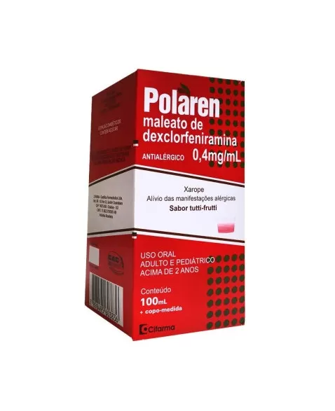 POLAREN/DEXCLORFENIRAMINA 100ML