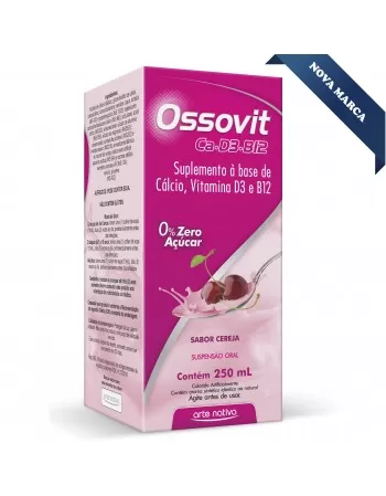 OSSOVIT B12 250ML SABOR CEREJA