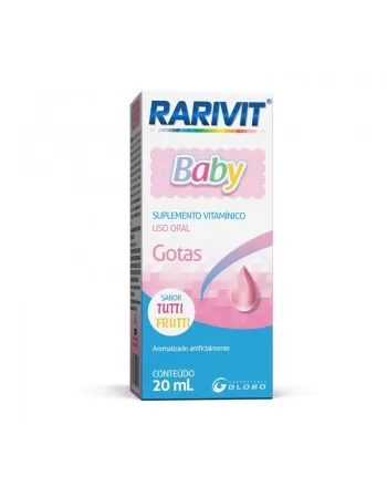 RARIVIT BABY GTS 20ML SABOR TUTTI FRUTTI