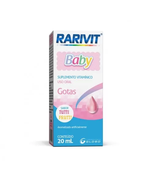 RARIVIT BABY GTS 20ML SABOR TUTTI FRUTTI