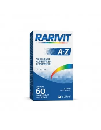 RARIVIT AZ C/ 60 CPR (SUPLEM. ALIMENTAR)
