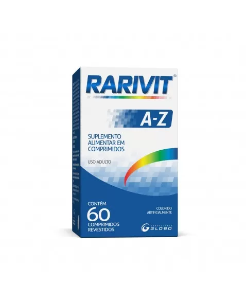 RARIVIT AZ C/ 60 CPR (SUPLEM. ALIMENTAR)