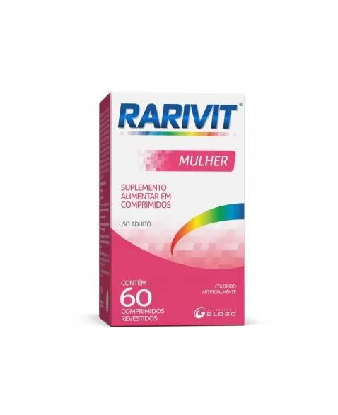 RARIVIT MULHER C/ 60 CPR (SUPLEM. ALIMEN