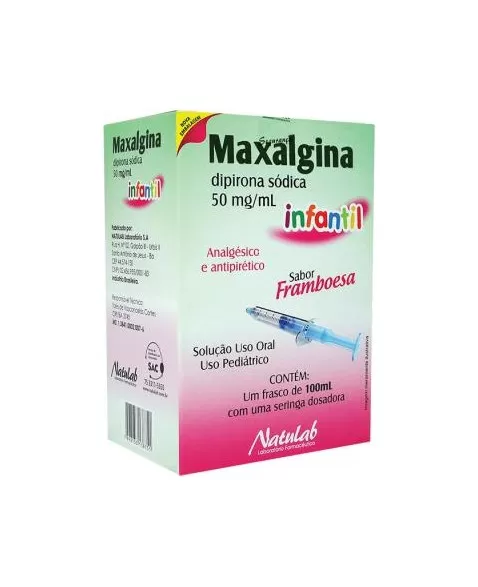 MAXALGINA C/SERINGA 100ML 1CTX50FR