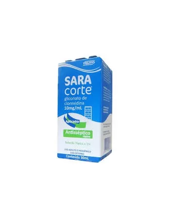 SARACORTE SOLUCAO TOPICA 1% 30ML + APLIC