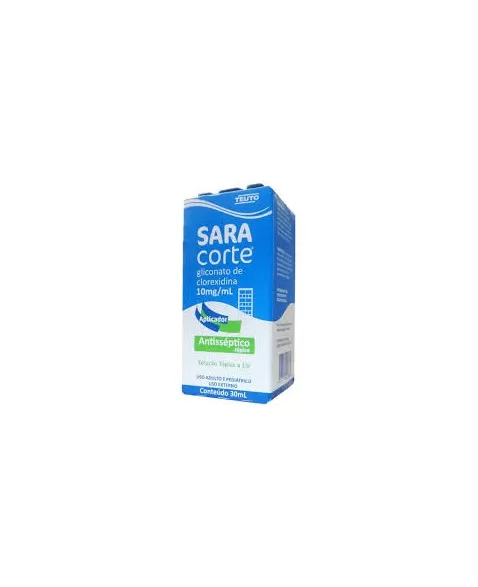 SARACORTE SOLUCAO TOPICA 1% 30ML + APLIC