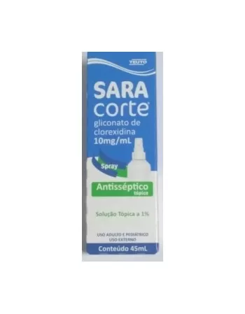 SARACORTE SOLUCAO TOPICA 10MGM L 45ML SP