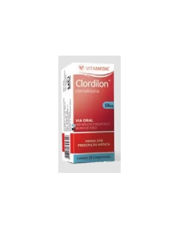 CLORDILON 50MG C/ 28CPR (CLORTALIDONA)