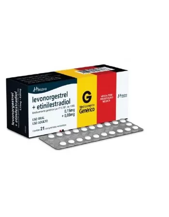 LEVONORGEST 0,15+ETINILESTRA0,03MG 21CPR
