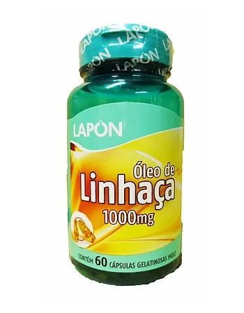 OLEO DE LINHAÇA 60 CAPS 1000MG