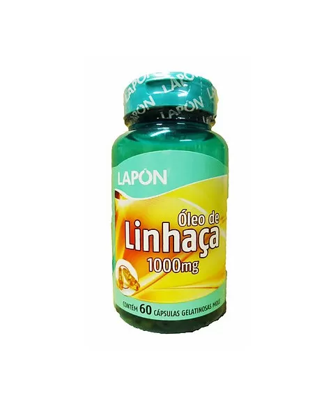 OLEO DE LINHAÇA 60 CAPS 1000MG