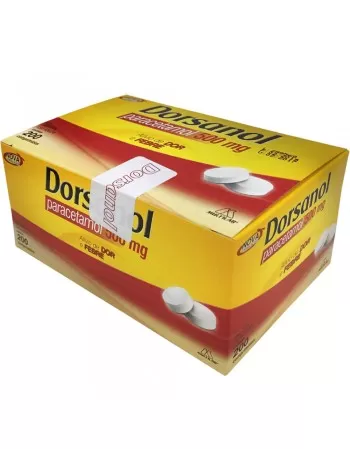 DORSANOL 500MG C/200 COMP(PARACETAMOL)20