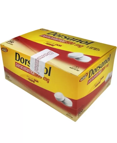 DORSANOL 500MG C/200 COMP(PARACETAMOL)20