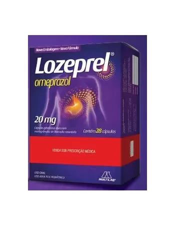 LOZEPREL 20MG 28 CAPS (60)