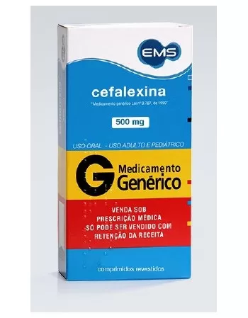 CEFALEXINA 500MG C/10 COMP(48)RDC Nº20*