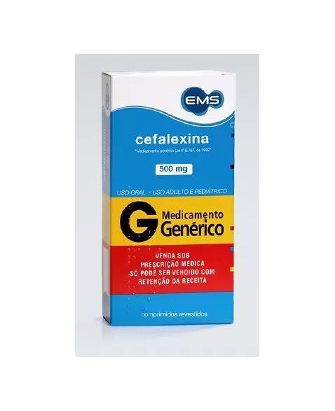 CEFALEXINA 500MG C/10 COMP(48)RDC Nº20*