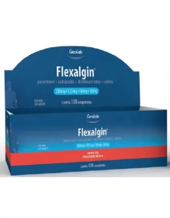 FLEXALGIN C/ 100CPR (25X4(PARAC+CAFEINA)