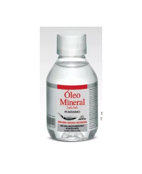 OLEO MINERAL FRASCO 100ML(72)