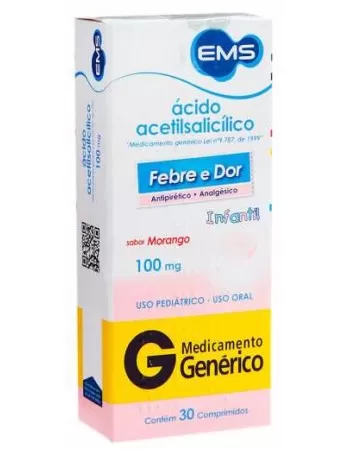 ACIDO ACETILSALICILICO CPR 100 MG C/30