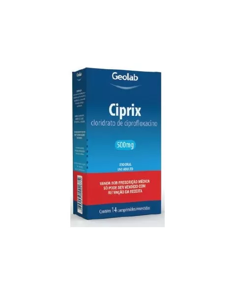 CIPRIX 500MG C/14 COMP(CIPROFLOXACINO)*