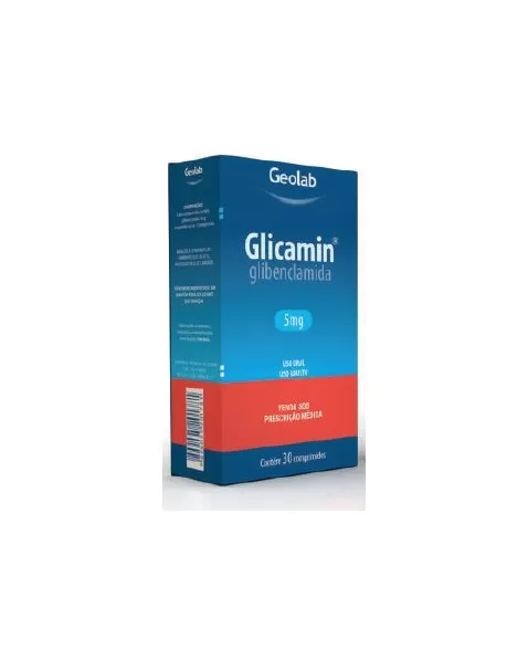 GLICAMIN 5MG C/30 COMP (GLIBENCLAMIDA)60