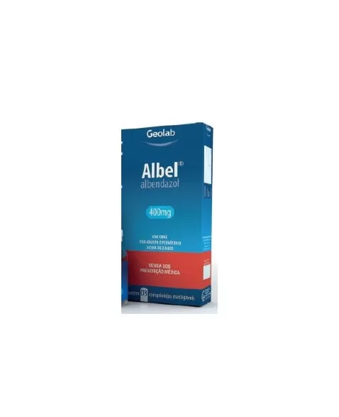 ALBEL 400MG CX C/3COMP(ALBENDAZOL)