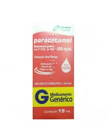 PARACETAMOL 200MG/ML GTS 15ML