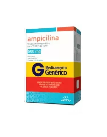 AMPICILINA 500MG 10CAPS(AMPICILINA)60*